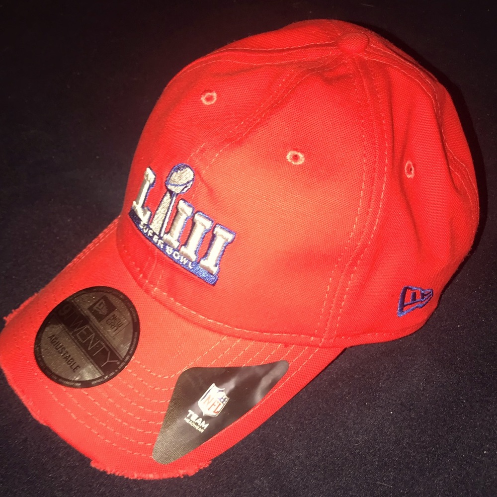 New Era 9Twenty Super Bowl VIII 53 Adjustable Hat Red. Brand NEW With tag $24.99